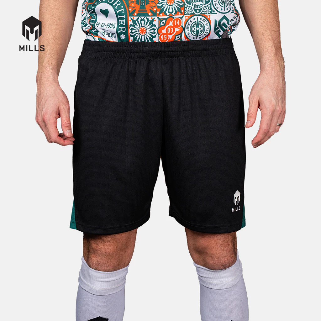 MILLS Celana Pendek Olahraga SepakBola GELORA Football Short Black 03100289