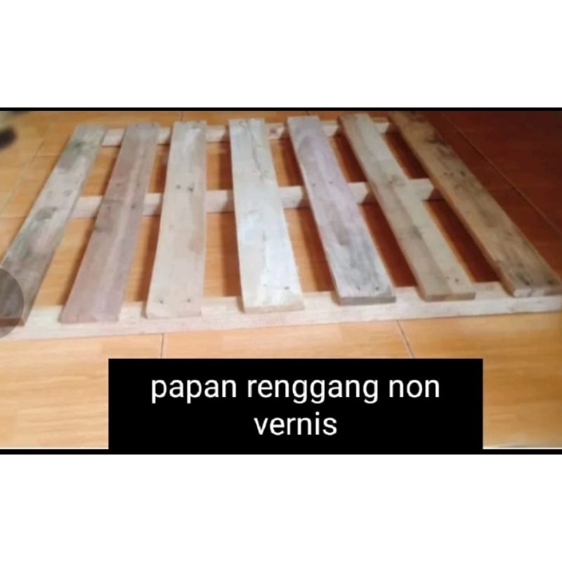 Dipan palet kayu model slim