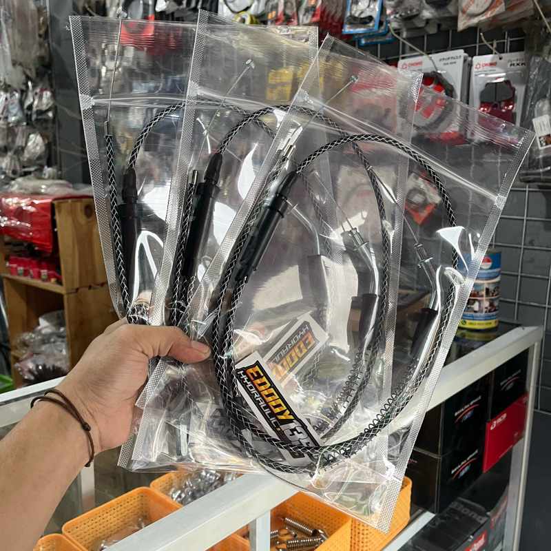 KABEL GAS SPONTAN DOMINO RX KING KARBON 2 CABANG - KABEL GAS DOMINO RX KING RXS TERBAIK