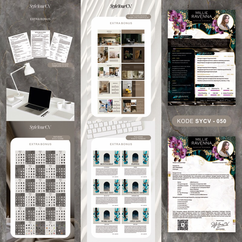 

CV • Surat Lamaran • Jasa Edit CV • Portfolio • Revisi • Gabung File • Translate