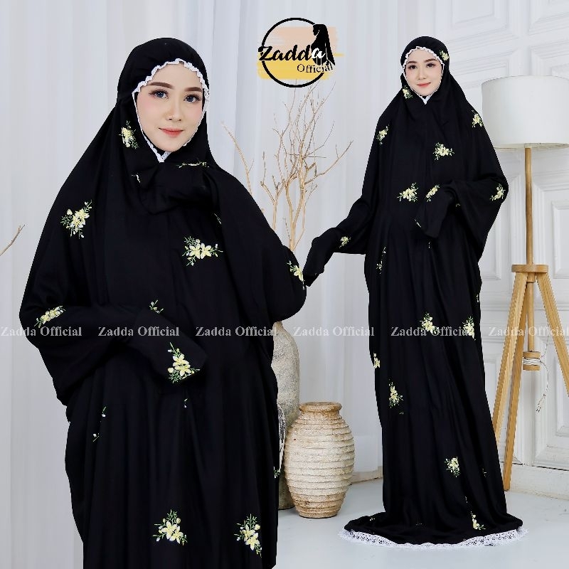 Mukena Terusan Rayon Original Zadda Series Adem Nyaman