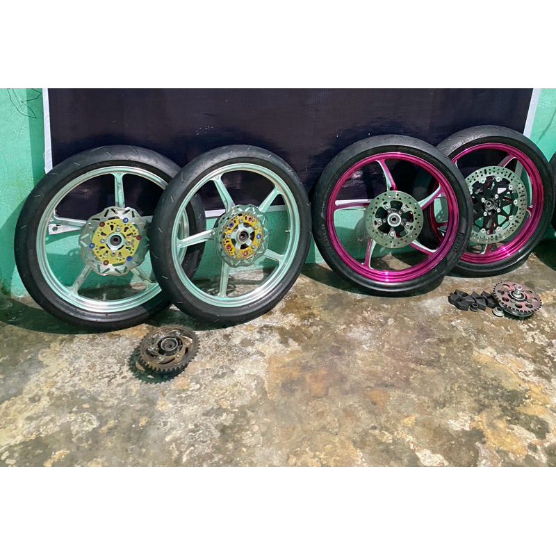 Mutakin kzr & vnd ak55 pnp klx dt Crf Wr ,motor dobel disk lainnya
