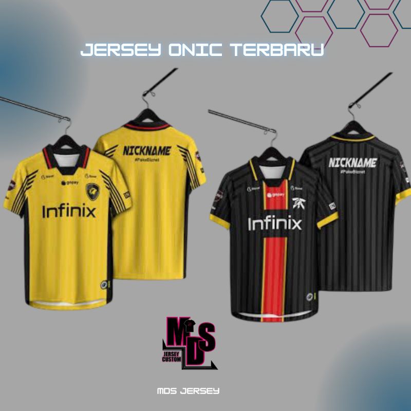 JERSEY FNATIC ONIC TERBARU FULL PRINTING FREE NICKNAME