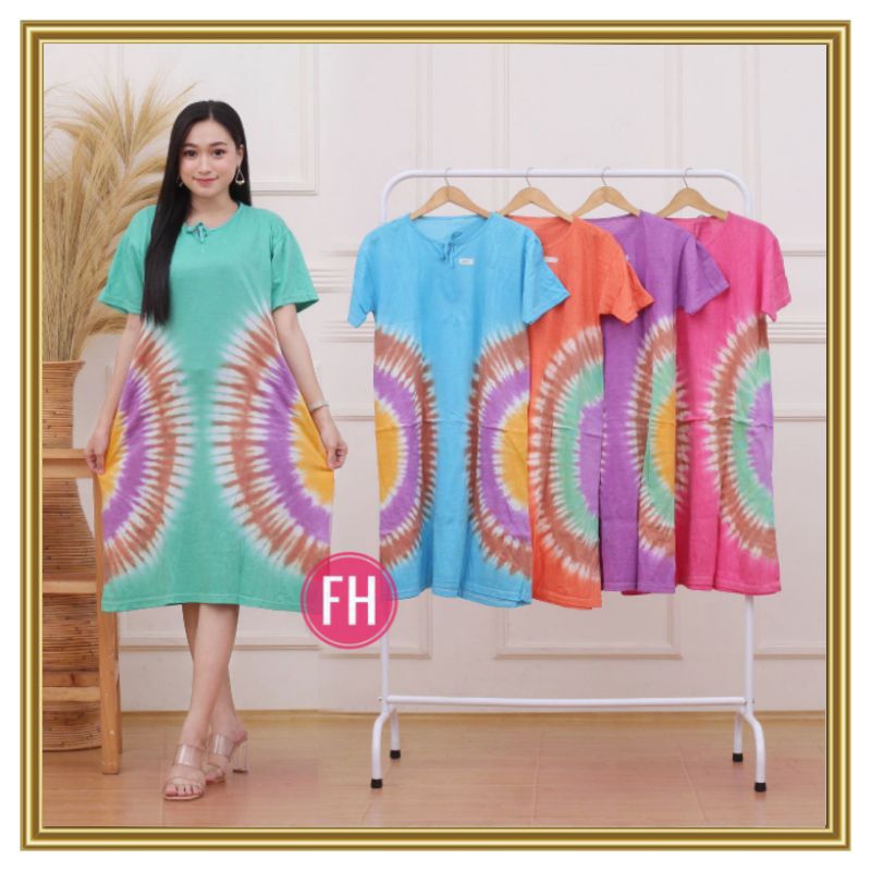 NEW ARRIVAL   GM TEX daster Kaos TERBARU TERMURAH ABSTRAK Pelangi LARIS