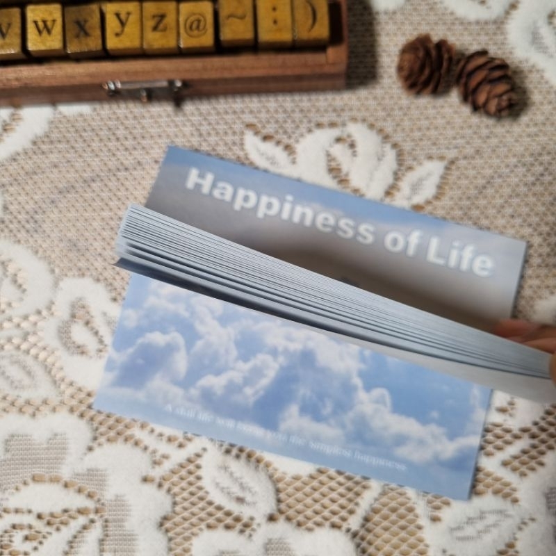 

Kertas Awan Biru Memo Memopad Cloud Paper