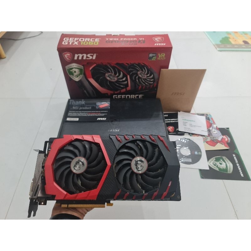 VGA MSI GTX 1060 6GB GDDR5 Bekas FULSET