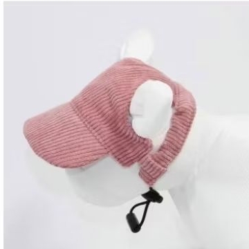 Topi anjing size besar - pink