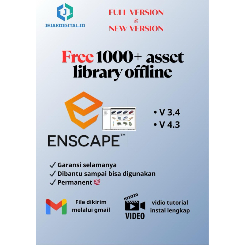 ENSCAPE + Asset Library Offline v3.4 v4.3
