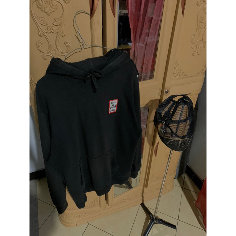 Hoodie HaGt Logo Small Black M