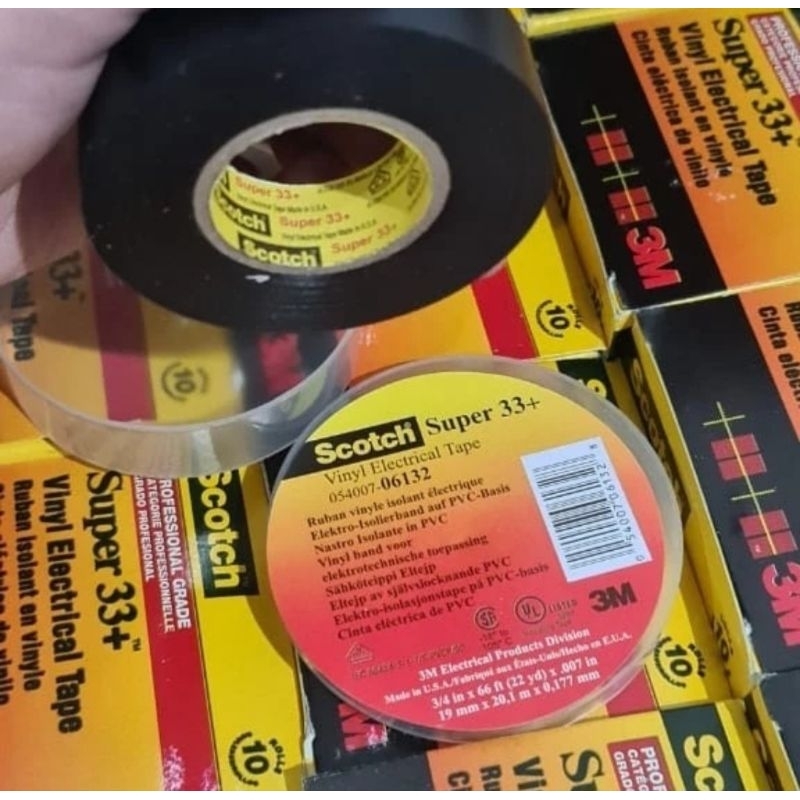 Isolasi 3M Scothch 33+ Isolasi Listrik