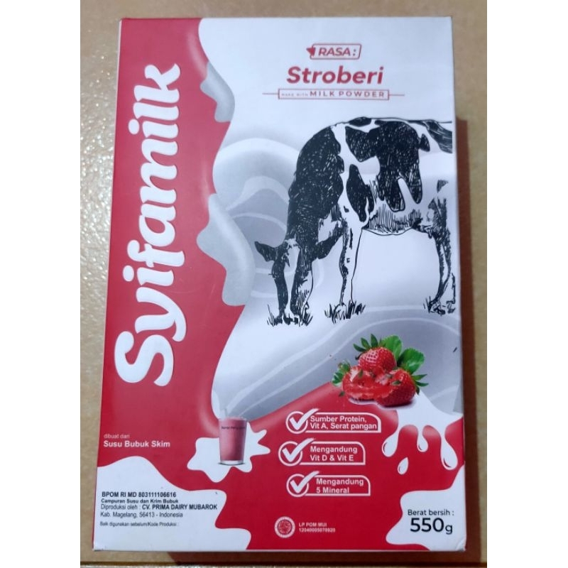 

Syifamilk Vanilla 550g