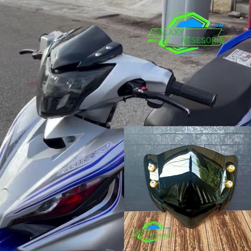 VISOR JUPITER MX NEW 135 WINSHIELD YAMAHA JUPITER MX NEW 135 VISOR VARIASI MX NEW 135