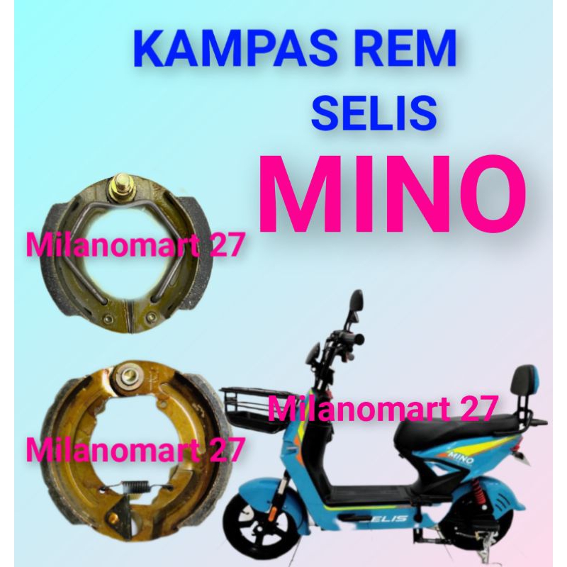 kampas rem Selis Mino kampas rem sepeda listrik SELIS MINO