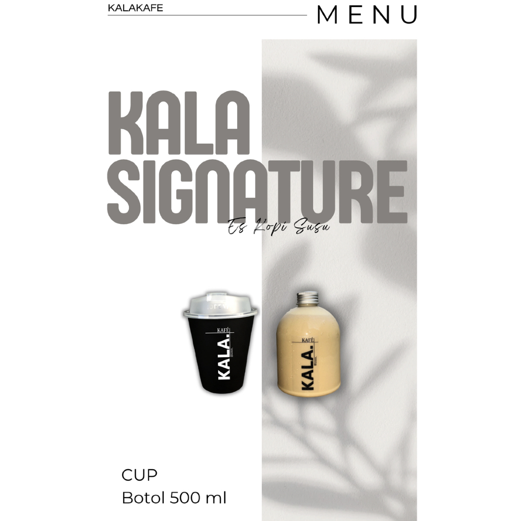 

Es Kopi Susu - KALA SIGNATURE (Cup)