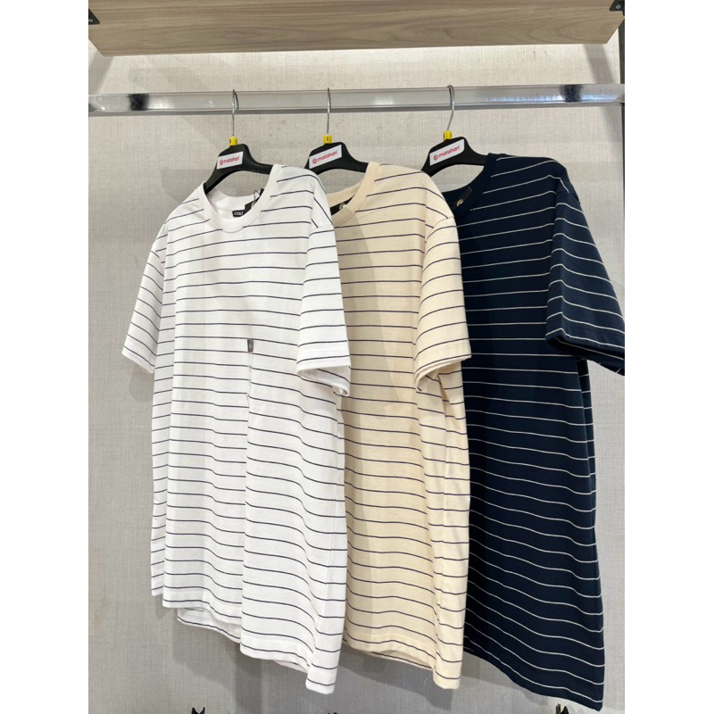 Cole kaos salur garis garis stripe S-XL