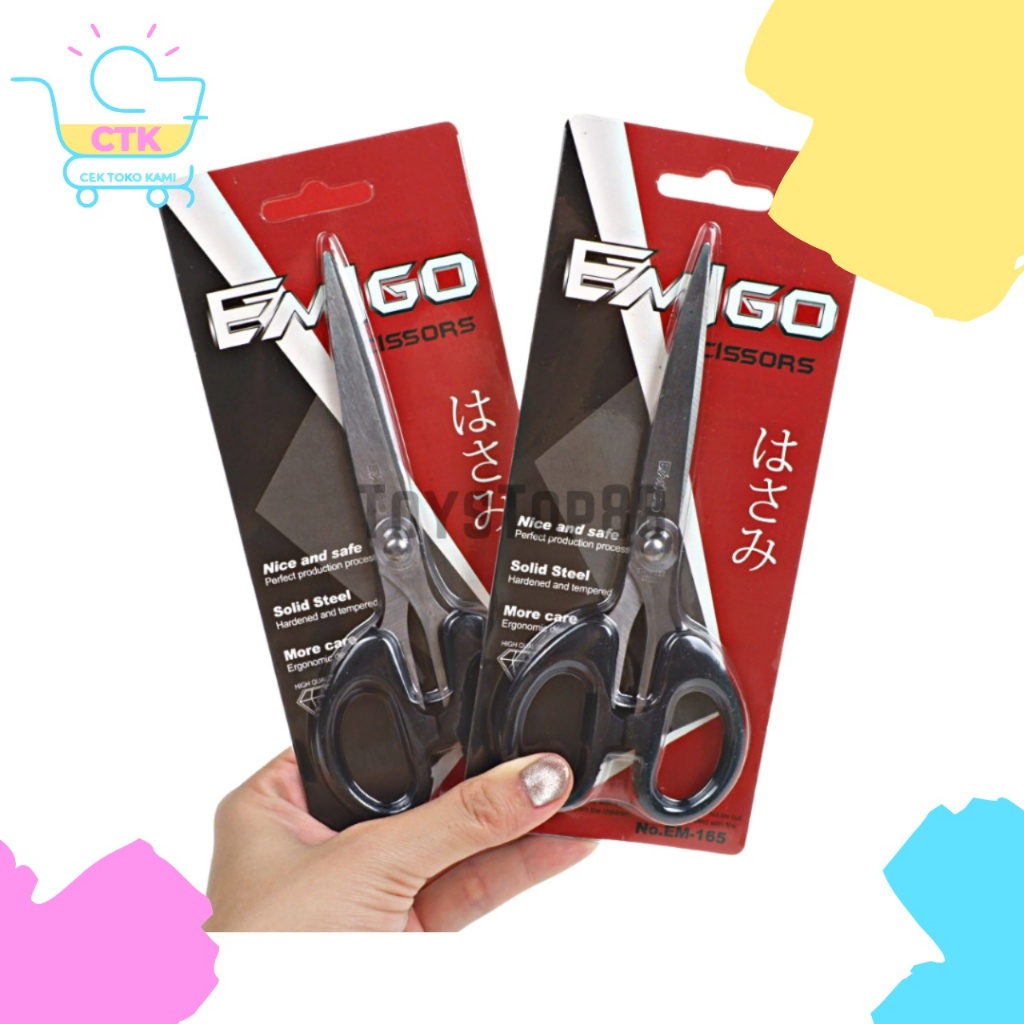 

Emigo Gunting Serbaguna Kertas Tanggung EM-165