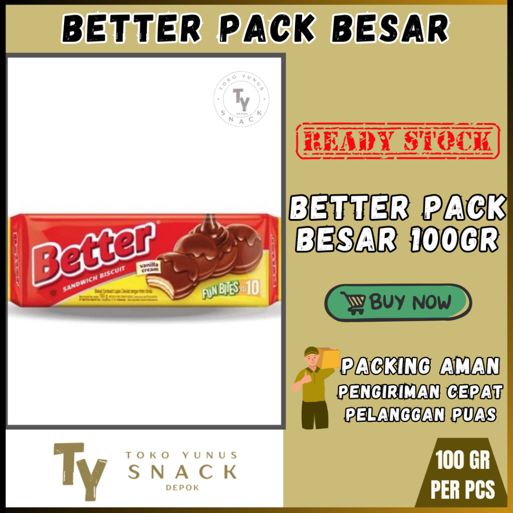 

BETTER PACK BESAR 100GR // COKLAT BETTER