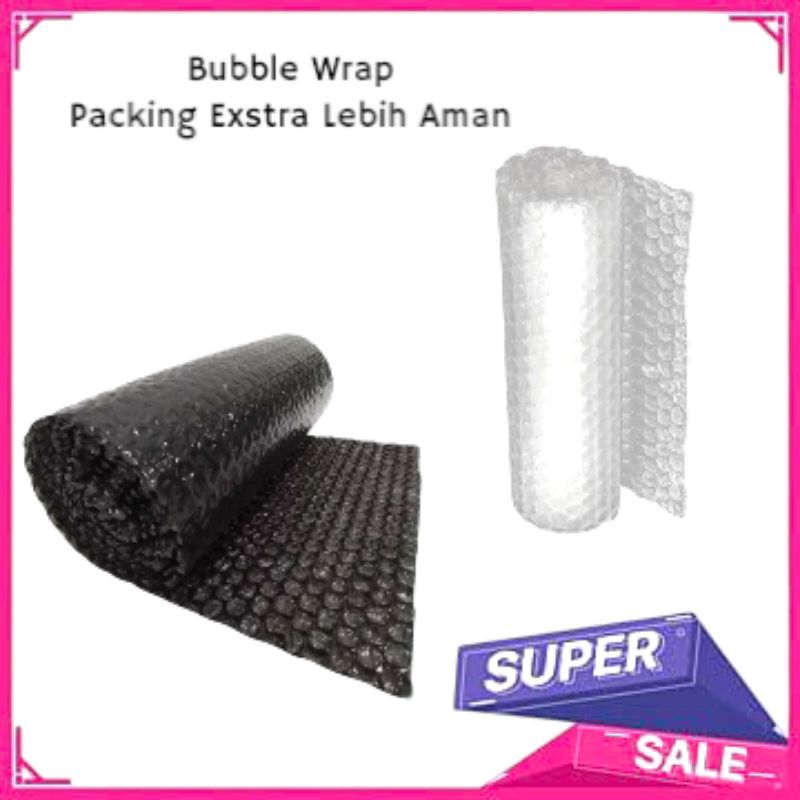 

Buble Wrap Exstra Packing Tambahan Exstra Aman