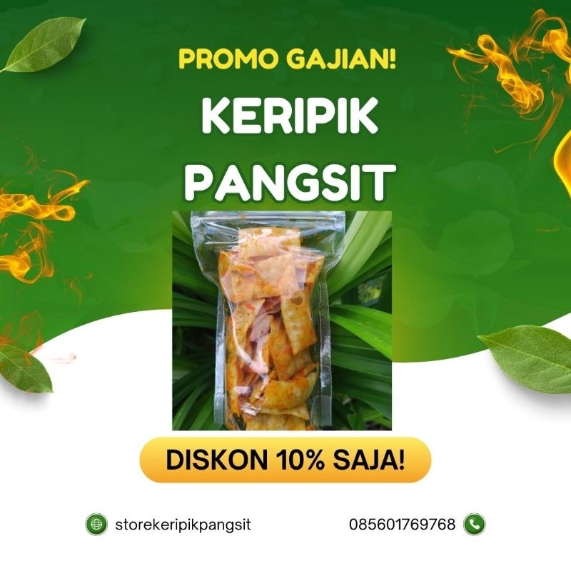 

Promo Gajian Keripik Pangsit