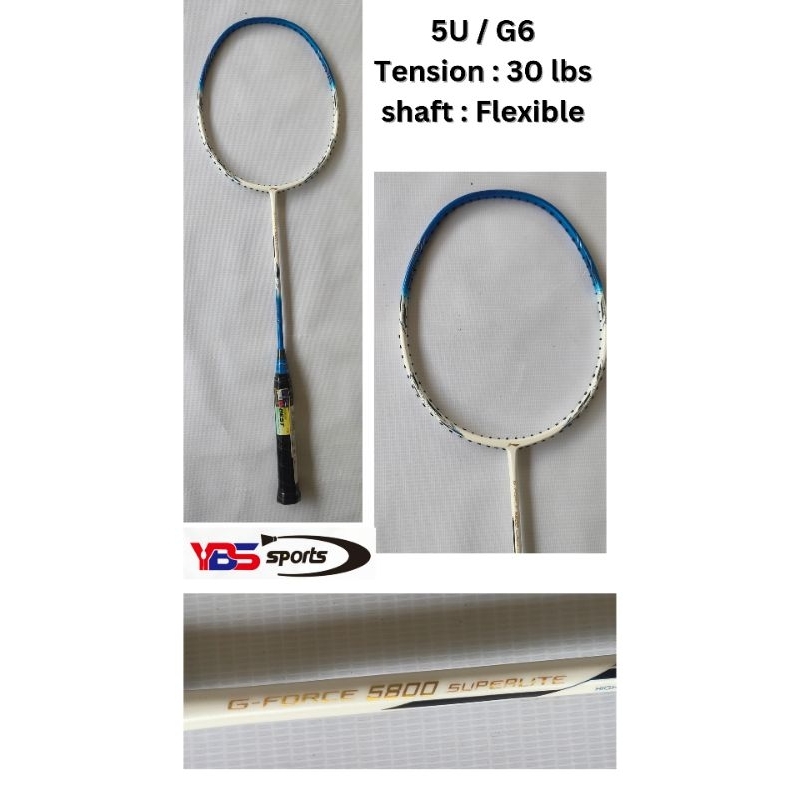 Raket Lining gforce 5800 superlite