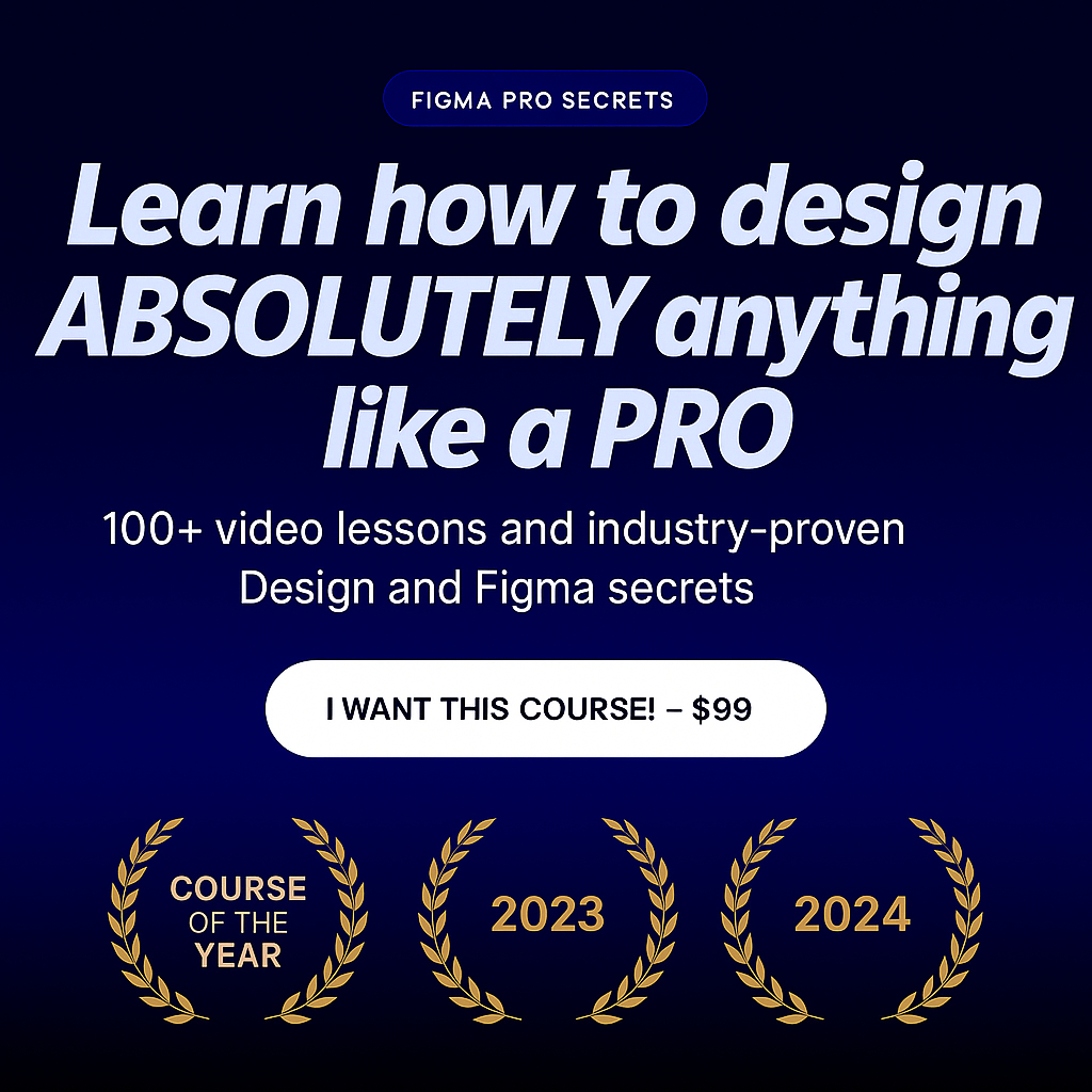 Figma Pro Secrets Course - Alexunder Hess