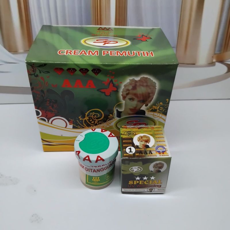 Cream Uv Raja Special Segel AAA // Cream Sp Whitening 12 Pcs