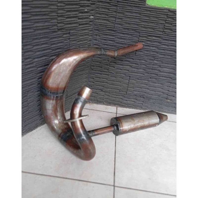 KNALPOT UDANG TRAIL Trail YAMAHA FIZ R FIZ,SATRIA HIU LuMBA,RX KING KING 2TAK,Ninja R Trail Satria 2