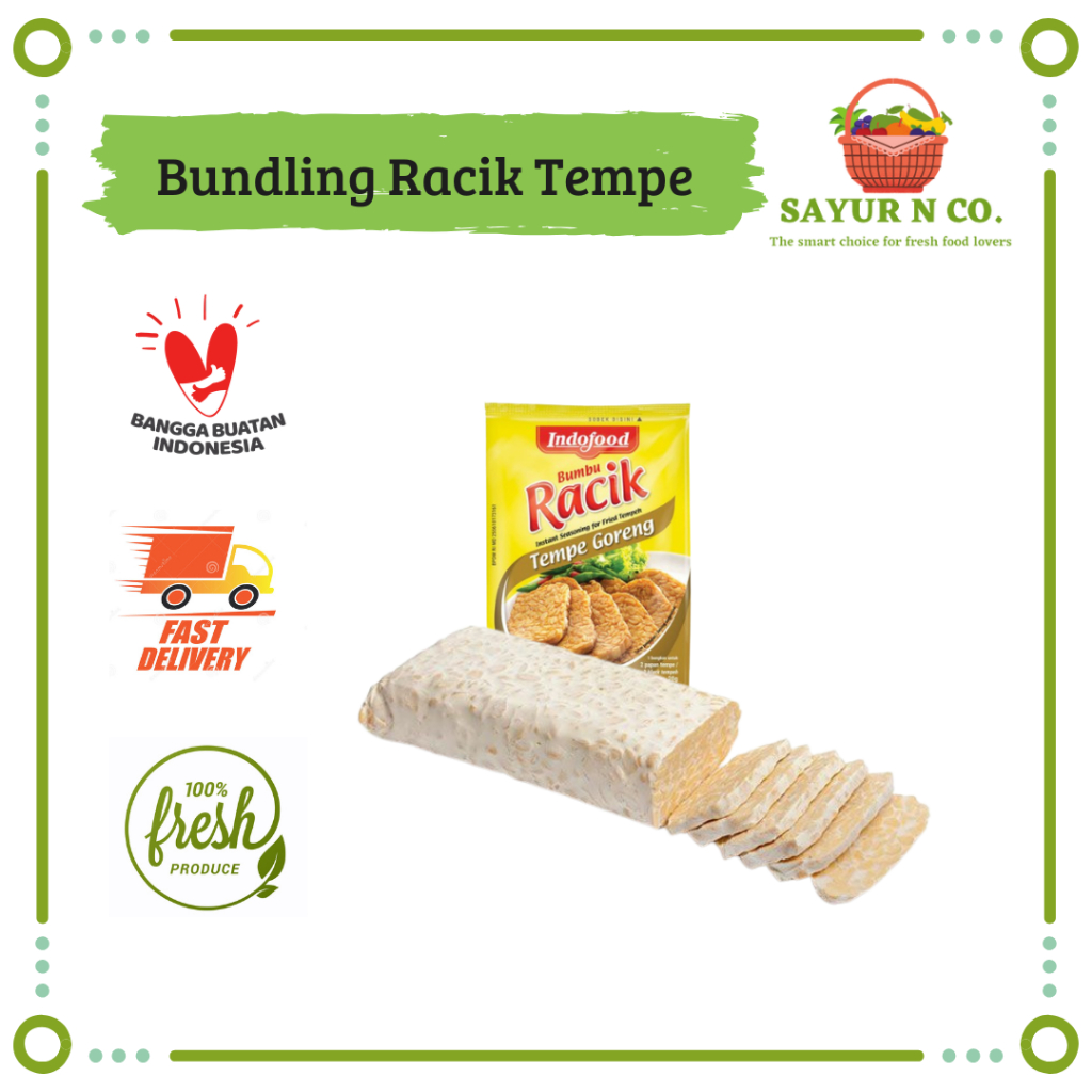 

Bundling Racik Tempe | Sayur N Co Bekasi