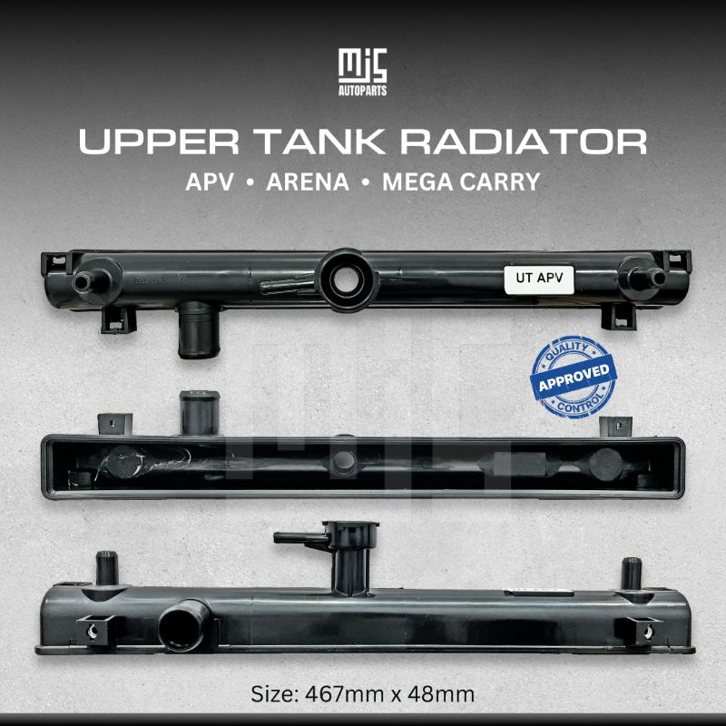 Upper Tank Radiator APV Arena Mega Carry