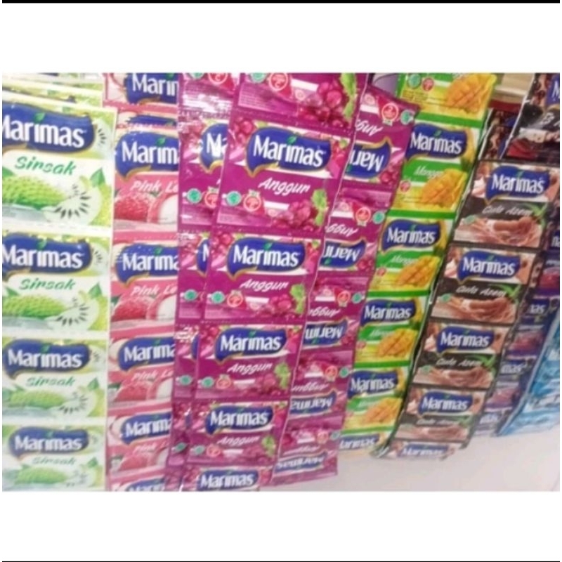 

Marimas renceng minuman bubuk