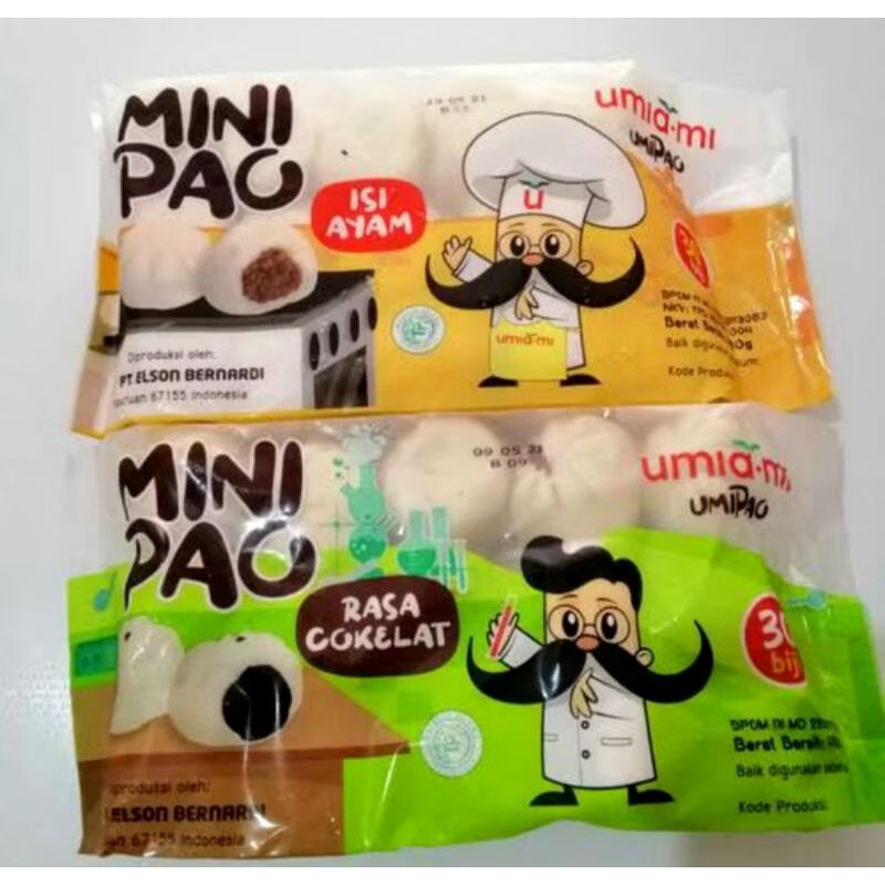 

UMIAMI MINIPAO COKLAT & STRAWBERY & AYAM ISI 30 PCS