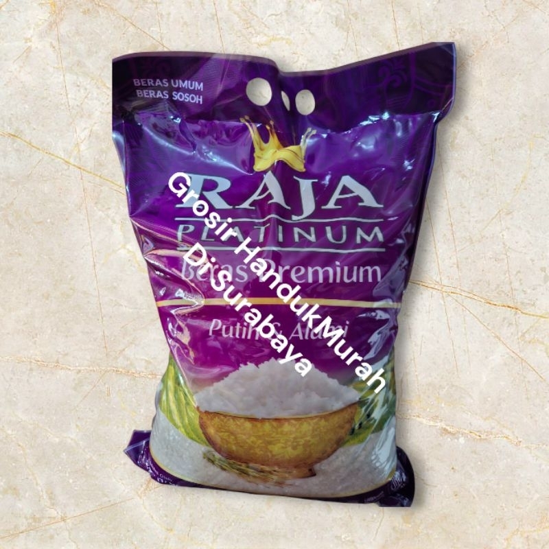

Raja Platinum Beras SLYP Super 5 KG.READY SIAP KIRIM