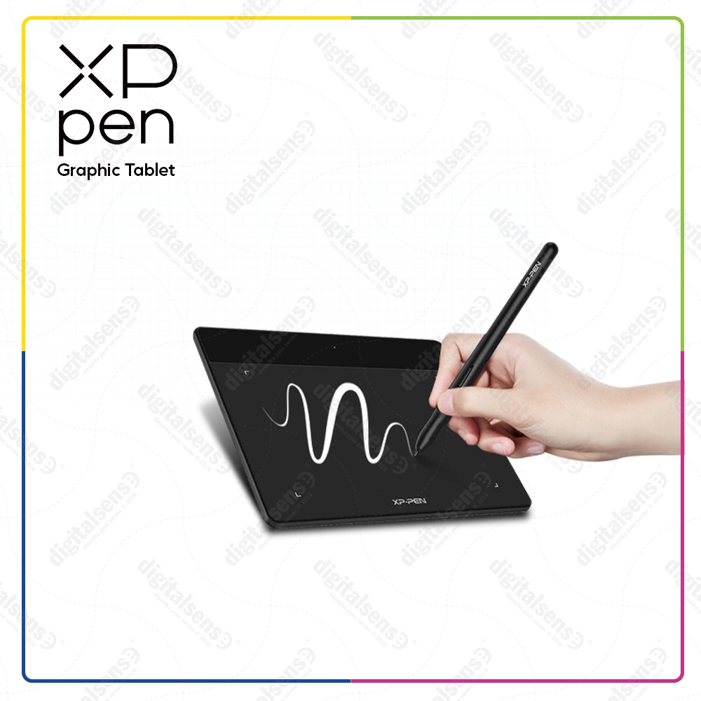 XP-Pen Deco Fun XS - Classic Black Graphic Drawing Tablet - Garansi Distributor Resmi