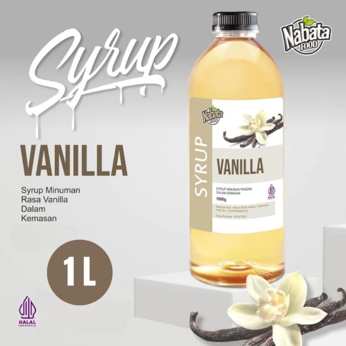 

Syrup Vanilla Nabata Drink 1000ml - Sirup Rasa Vanilla 1 Liter