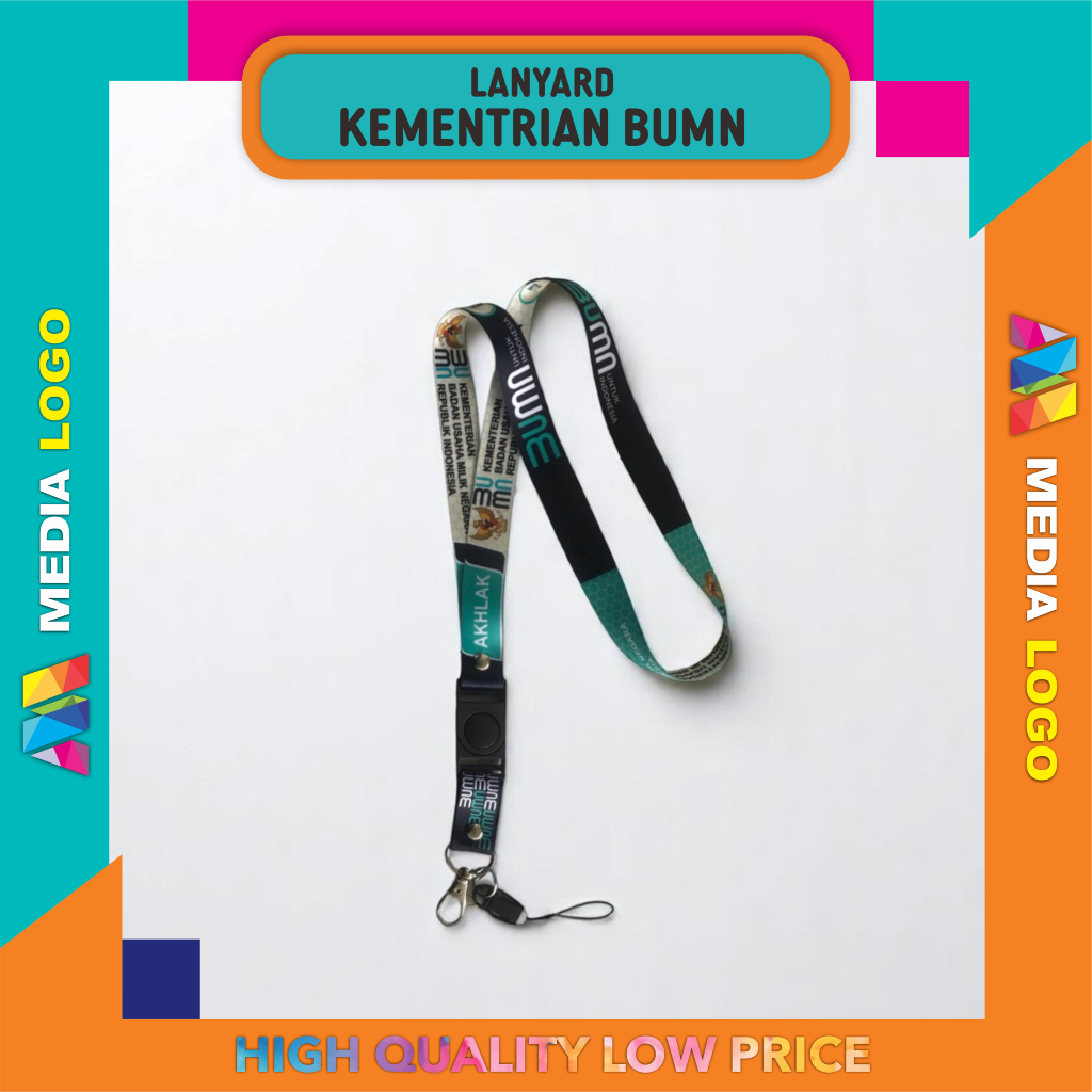 

KEMEN. BUMN Lanyard Printing Id Card (Paket Exclusive)