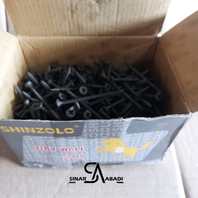 1 DUS SEKRUP GYPSUM SHINZOLO 6×2(5CM)SKRUP GIPSUM