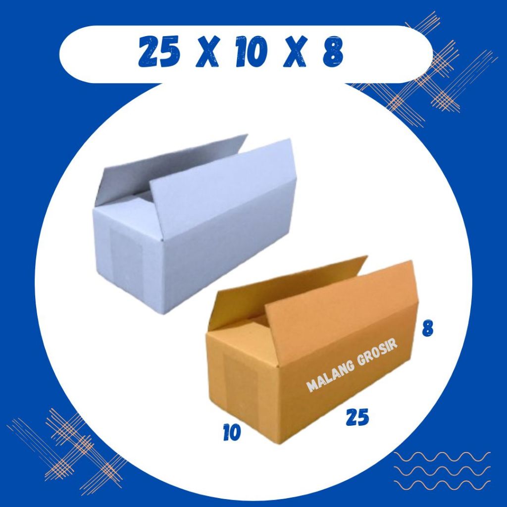 

Kardus 25x10x8 Box Packing A1 Karton Dus Jamu Kotak Olshop Kemasan Souvenir Sparepart Obat Madu Mainan