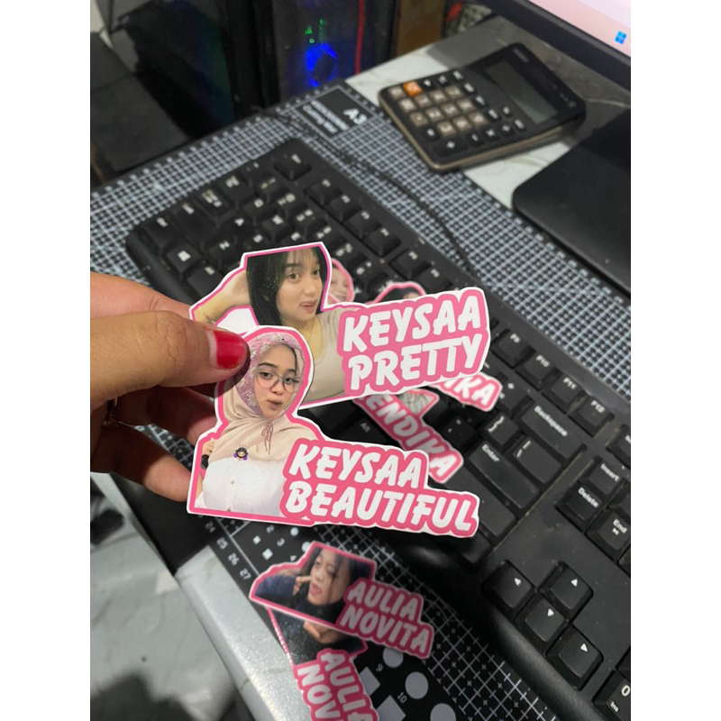 stiker nama anti air.. stiker nama doi.. stiker viral ngawi