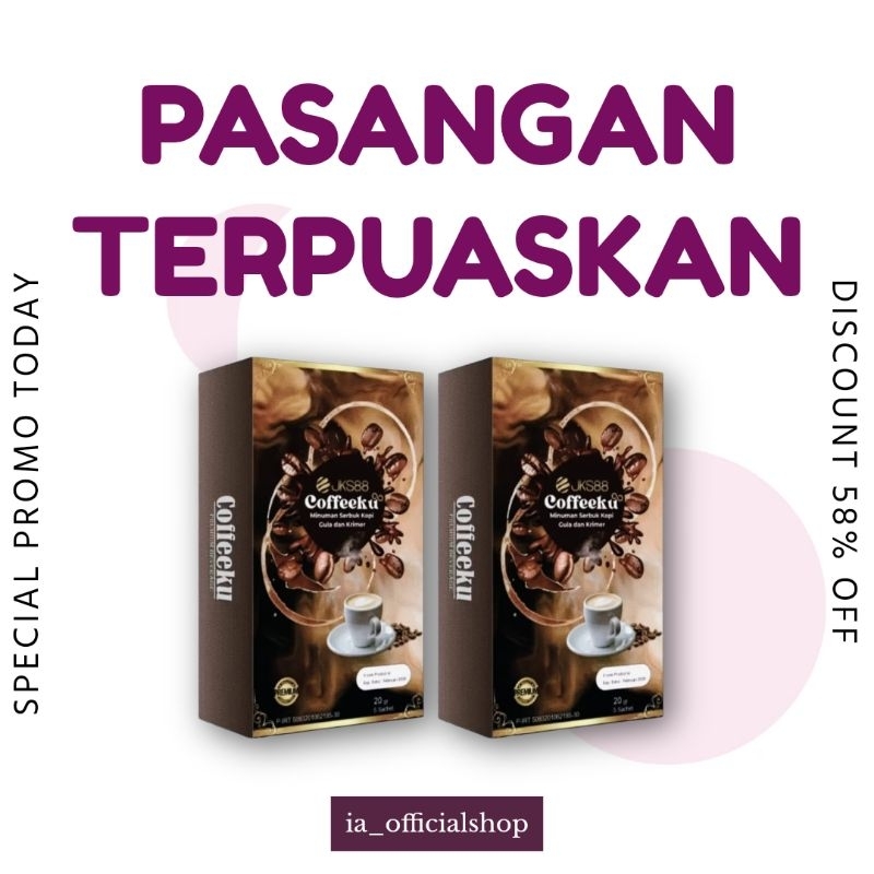 

kopi jks 88 original 100% bpom | kemasan terbaru