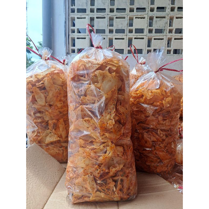 

Keripik Singkong Ori Dan Pedas 1 KG Thaurus Shop