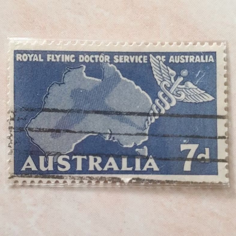 

Perangko Australia Royal Flying Doctor Service Tahun 1957