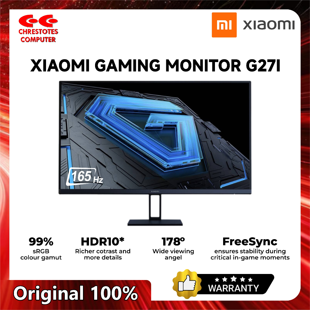MONITOR LED GAMING XIAOMI G27I 27"INCH