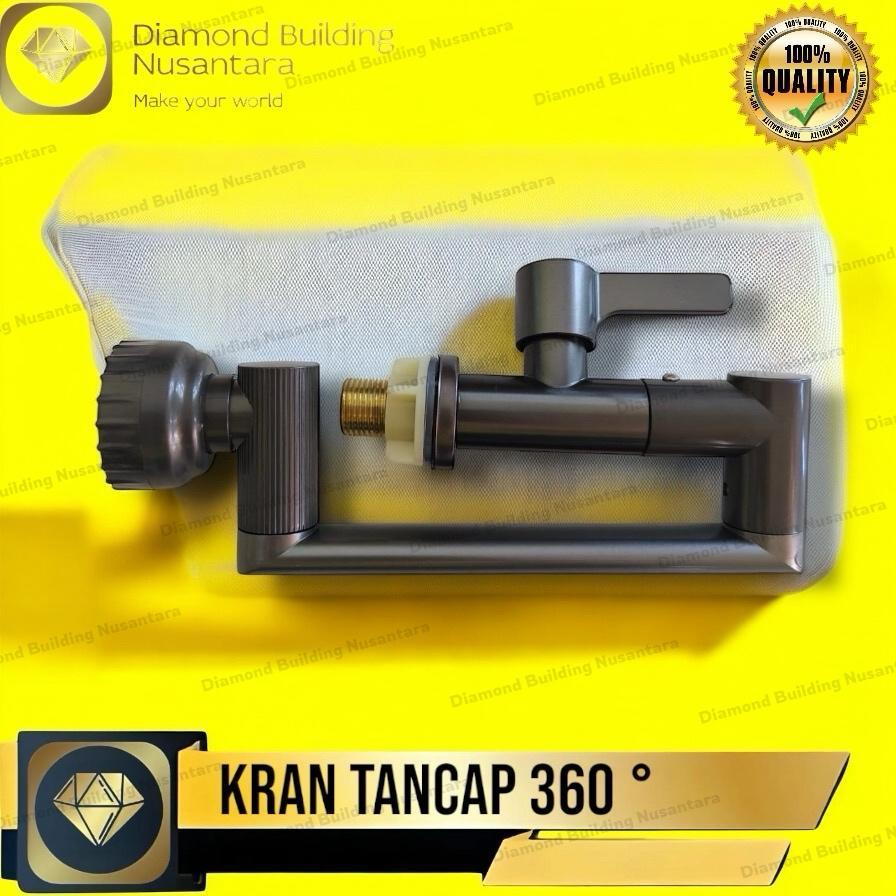 Kran Wastafel Angsa Putar 360°Derajat Kran Fleksibel Tancap Kran Wastafel Cuci Piring