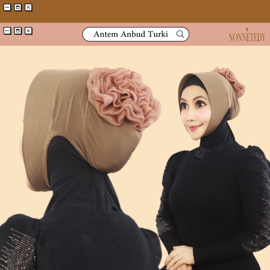 Ciput Turki Inner Mika Anti Budeg Cepol Premium - Nonnetedy 24