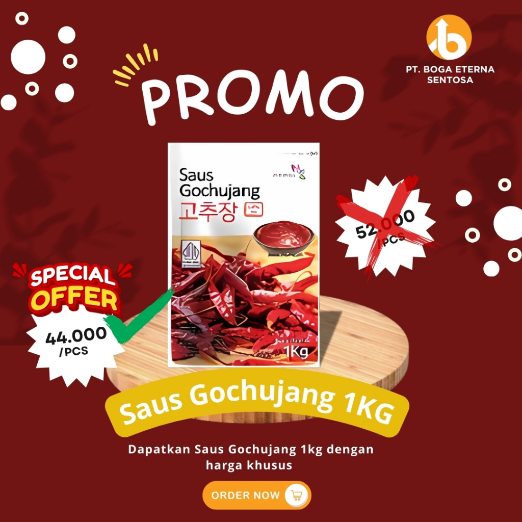 

SAUS GOCHUJANG KOREA/Sauce Sambel Pasta/Chili Paste HALAL( SPECIAL PRICE )