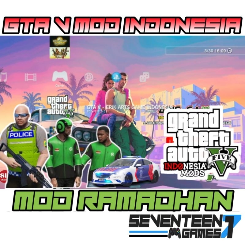 Gta V Mod Indonesia Game Ps3 Cfw Hfw Hen Gembox Bitbox