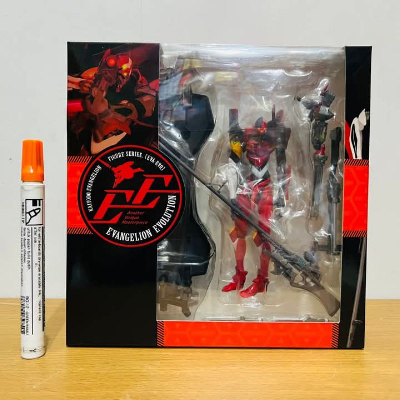 mainan action figureRevoltech Kaiyodoo Evangelion Evolution 11 EVA-02 production model 02Btinggi sek
