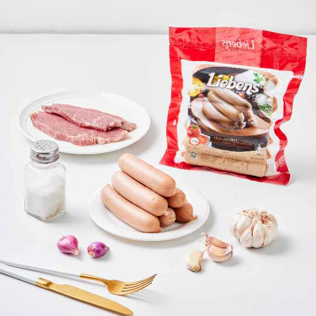 

YEN Sosis Sapi Bratwurst Frozen Food HALAL isi 6 - Liebens