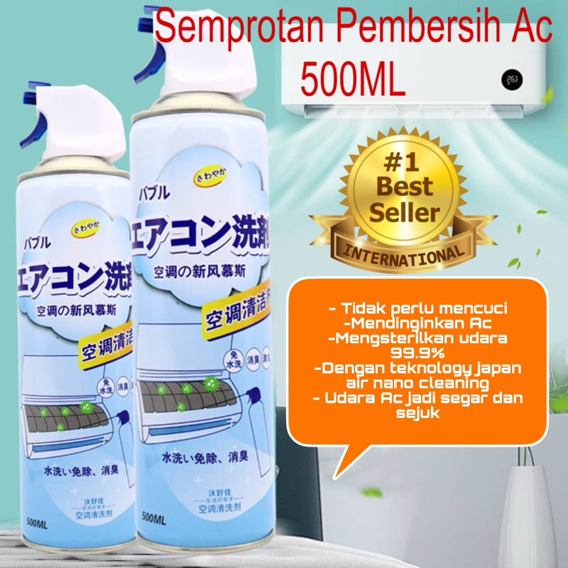 Semprotan Pembersih Ac 500ML/ Semprotan ac mobil ac rumah / Pembersih ac mobil/ Semprotan pembersih 