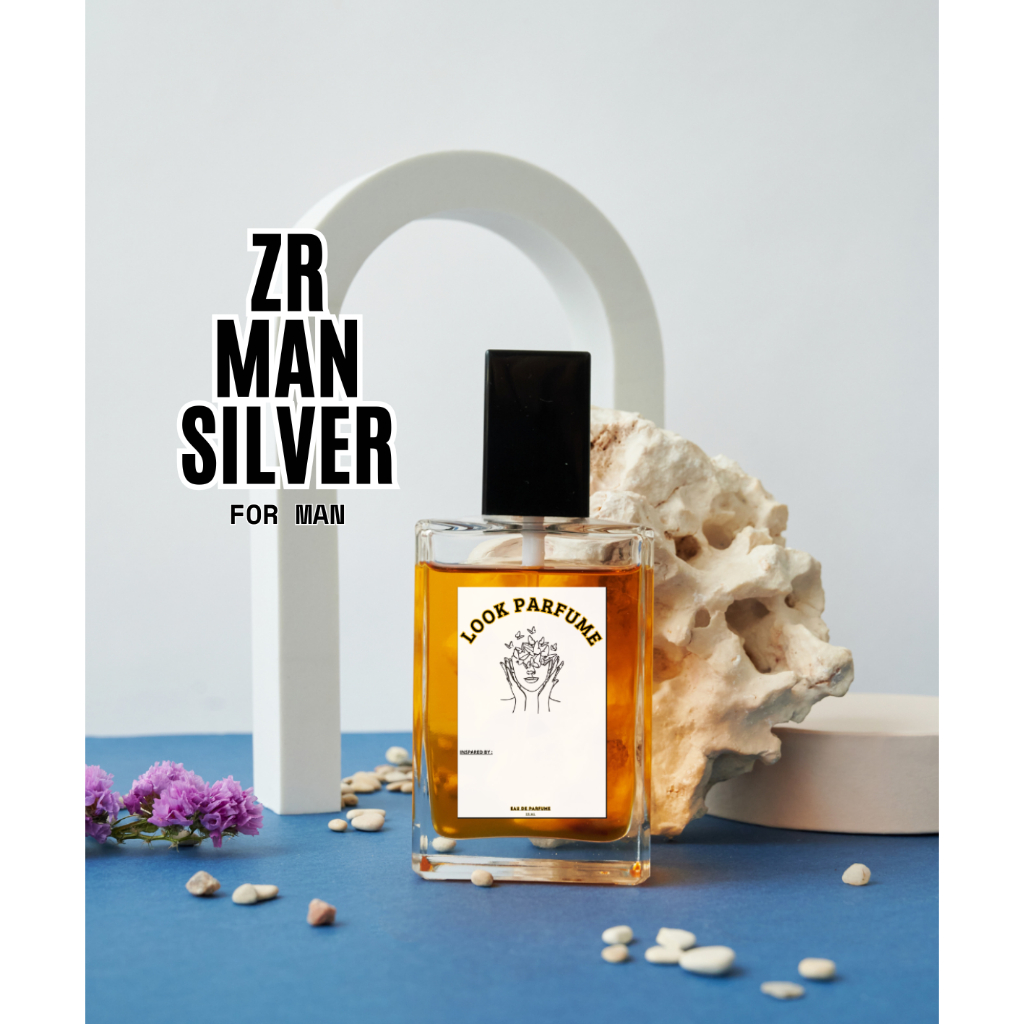 look parfum -Zarra Silver Man - Aroma Citrus & Ambroxan - Maskulin